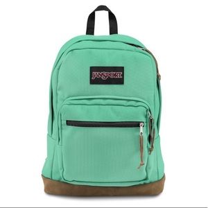 jansport cascade green original backpack